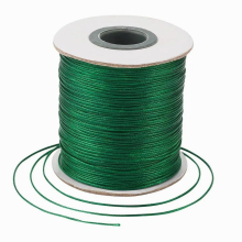1 Roll 0.5mm Waxed Polyester Cord Multicolor Jewelry Beading Cord Findings for DIY Bracelet Jewelry Making about 185yards/roll