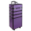 Living And Home (Purple) 4in1 Professional Cosmetic Makeup Train Case 1