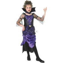 Rubie's Gothic Vampire Girls Halloween Party Large Fancy Dress Costume