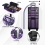 Living And Home (Purple) 4in1 Professional Cosmetic Makeup Train Case 5