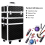 Living And Home 3in1 Diamond Pattern Cosmetic Makeup Train Case 4
