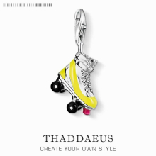 Skates Shoe Pendants Roller Skates Charm 3D Roller Skates Pendants Gift For Jewelry Making Fit Bracelet