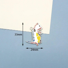 10pcs Dinosaur Monster Enamel Charms for Making Earring Pendants Necklace Keychain DIY Jewelry Findings Accessories