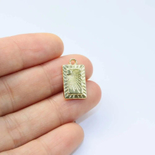 20pcs 10*15mm Sun Gold/Silver Plated Bee Zinc Alloy Charms Pendant Jewelry DIY Necklace Bracelet Earrings 2 Colors