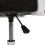 Living And Home (White + Black) Swivel Office Chair with Headrest 5