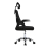 Living And Home (Black) Swivel Office Chair with Headrest 4