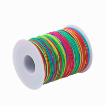 100 M Jewelry Kids 2 Mm Elastic Cord Bracelet Elastic String Elastic Cord 2mm Elastic Belt Round Elastic Cord Bead Thread
