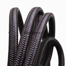 High 12*6mm Brown Fiber Braided Leather String Cord For DIY Jewelry Accessories Findings Material Rope Cord