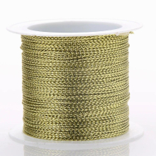 20m/Roll Macrame Cord Braided Rope 12 Colors Nylon Beading Cord For Wedding Christmas Thread Making Twine Tag Tassel