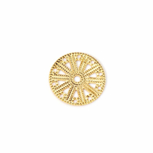 ASON 100Pcs/Lots Retro Style Jewelry Accessories Wheel Flower Hat For Headwear Necklace Bracelet DIY Jewelry Making Supplies