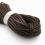 130 Yards/Bundle Brown 2.5mm Round Braided Hemp Strap Half Cotton Macrame Cords 3