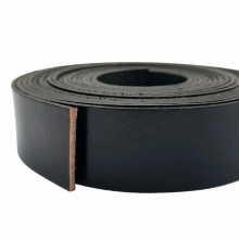 25mmx2mm Red Flat Leather Band Cow Hide 1 Inch Wide Leather Strip 2mm Thick