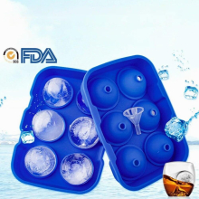 1 PC Sphere Round Silicone Mold Ice Cube Tray Molds DIY Mould Jello Candy Mold Ice Ball Mold 10346950