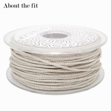 Braided Wire Nylon Threads Finding Multistrand Strings 1.0mm 20M For Jewelry Making Beading Cord Stranded Yarn Lace Handcrafting