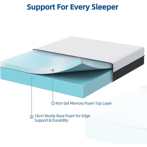 (5FT King Size) Memory Foam Mattress 8 Inch 2