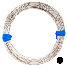 Fio de Prata Esterlina 925 de 12 Gauge (Redondo) Macio Fabricado nos EUA - 1FT da CRAFT WIRE