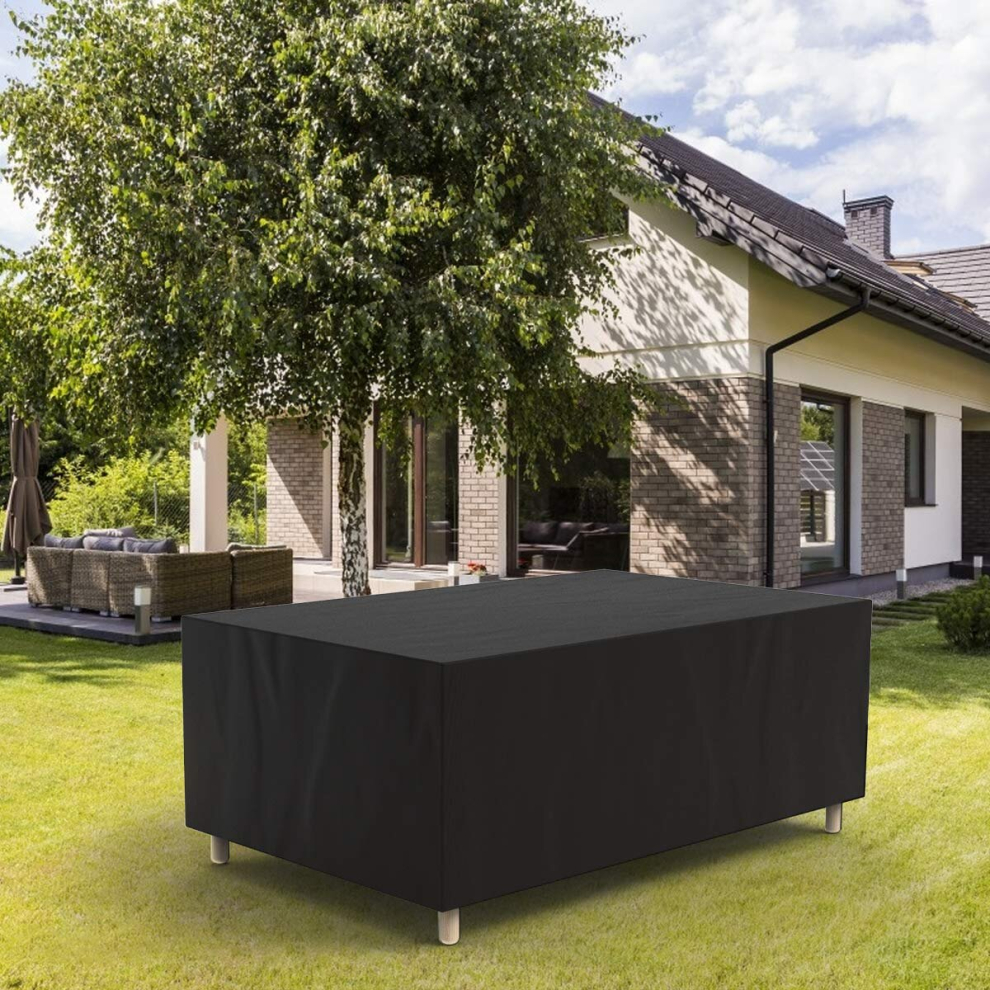 (REC-190 x 120 x H74cm) Heavy Duty Outdoor Garden Furniture Cover All Size-image-OPC-P9SBDGN-NEW