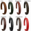 Aaazee 1 Yard 12x6mm Braided Leather Strap Woven Folded Strip 7