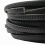 Aaazee 1 Yard 12x6mm Braided Leather Strap Woven Folded Strip 4