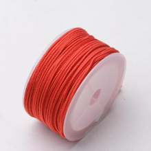 1.5mm 23M/roll Woven Rope Braided Thread For Jewelry Making Bracelet Necklace Macrame Cord Nylon Strap