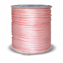 2.0mm Soft Satin Rattail Silk Macrame Cord 35M Nylon Kumihimo for DIY Chinese Knot Bracelet Necklace Jewelry Findings Crafts