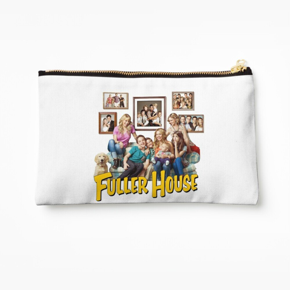 Whibos Makeup Bag Fuller House Cast Merch Cosmetic Organizer Tyvek Paper Bags Zipper Pouch