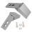 SPARES2GO Door Hinge for LIEBHERR Fridge Freezer Refrigerator Pair Hinges + Fixings Silver 5