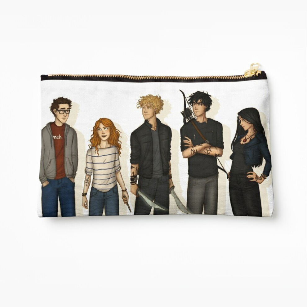 Whibos Makeup Bag The Tmi Gang Cosmetic Organizer Tyvek Paper Bags Zipper Pouch