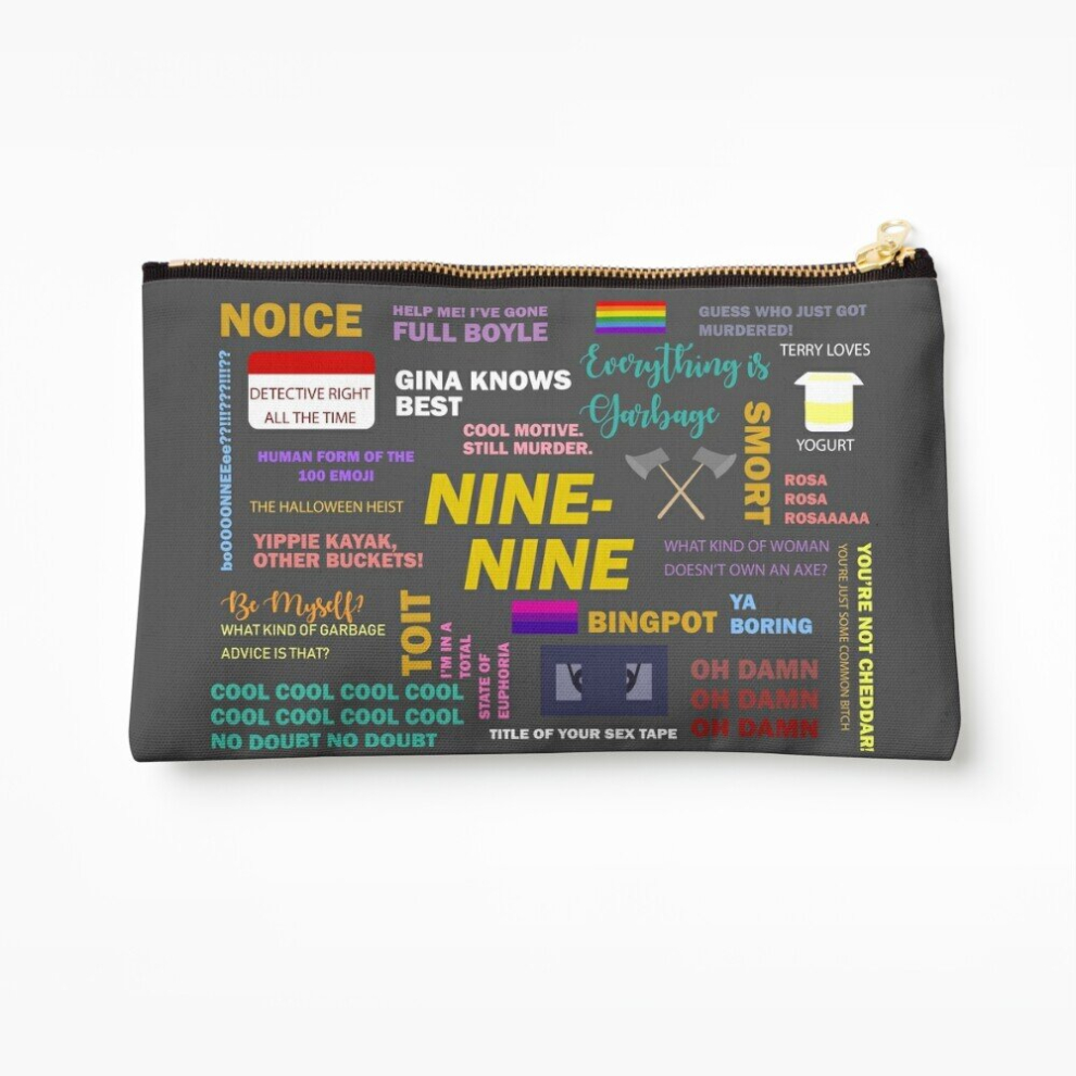 Whibos Makeup Bag B99 Quotes Cosmetic Organizer Tyvek Paper Bags Zipper Pouch