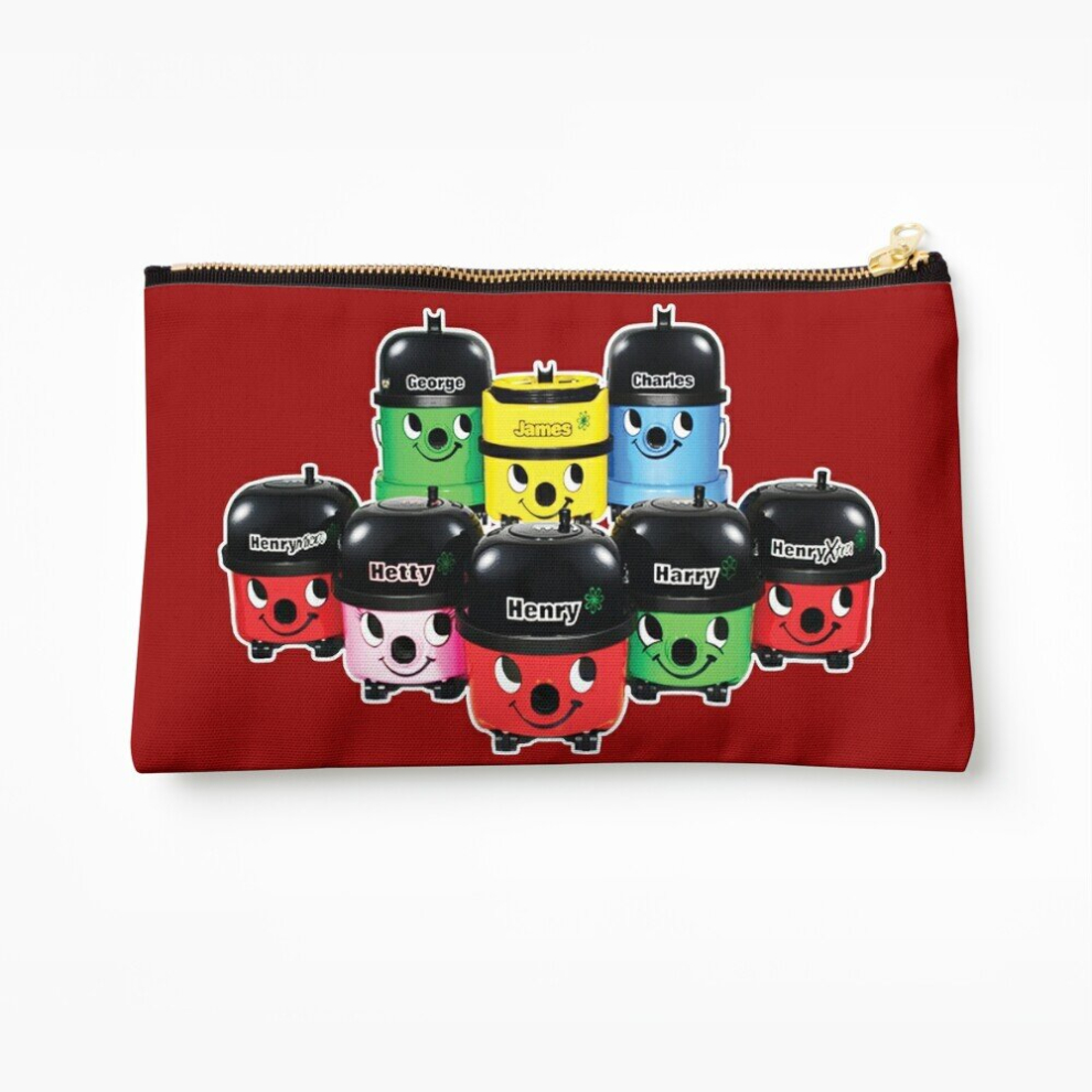 Whibos Makeup Bag Henry Hoover And Friends Cosmetic Organizer Tyvek Paper Bags Zipper Pouch