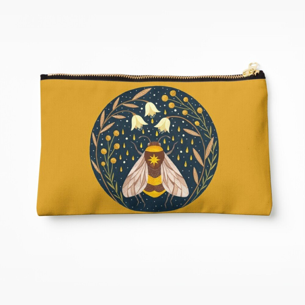 Whibos Gold Makeup Bag Harvester Of Cosmetic Organizer Tyvek Paper Bags Zipper Pouch