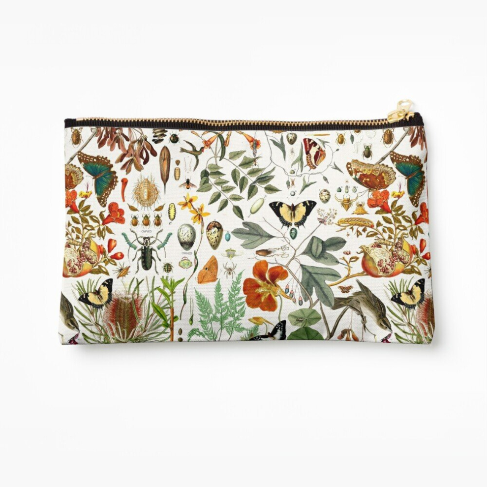 Whibos Makeup Bag Biology 101 Cosmetic Organizer Tyvek Paper Bags Zipper Pouch