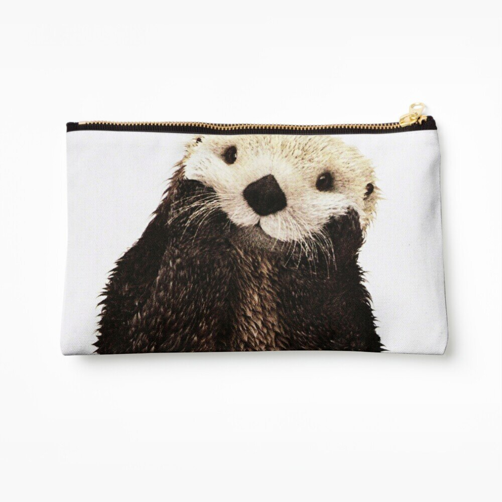 Whibos Makeup Bag Otters Gonna Ott Cosmetic Organizer Tyvek Paper Bags Zipper Pouch