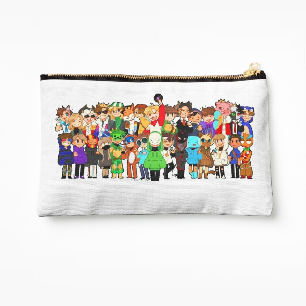 Whibos Makeup Bag Dream Smp All Members Cosmetic Organizer Tyvek Paper Bags Zipper Pouch