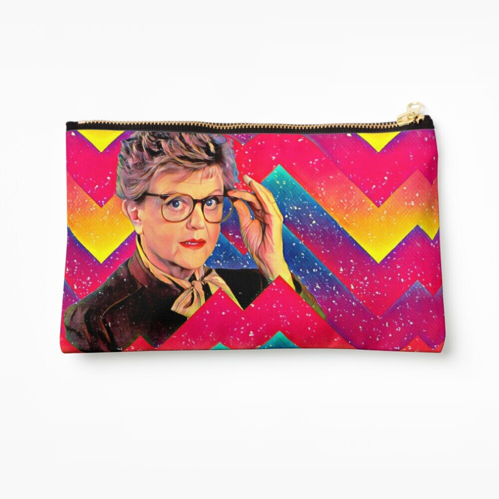 Whibos Makeup Bag Yas To The Queen Jessica Fletcher Cosmetic Organizer Tyvek Paper Bags Zipper Pouch