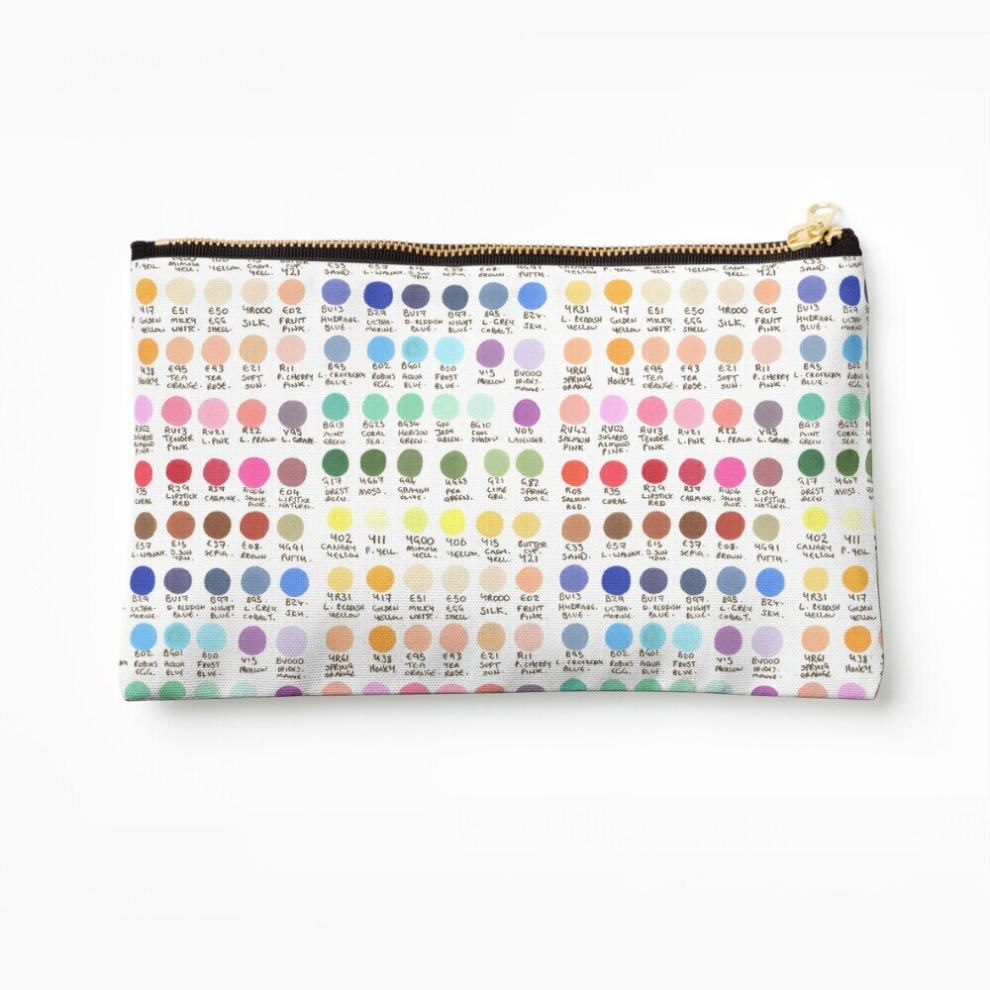 Whibos Makeup Bag Stephs Marker Swatches! Cosmetic Organizer Tyvek Paper Bags Zipper Pouch