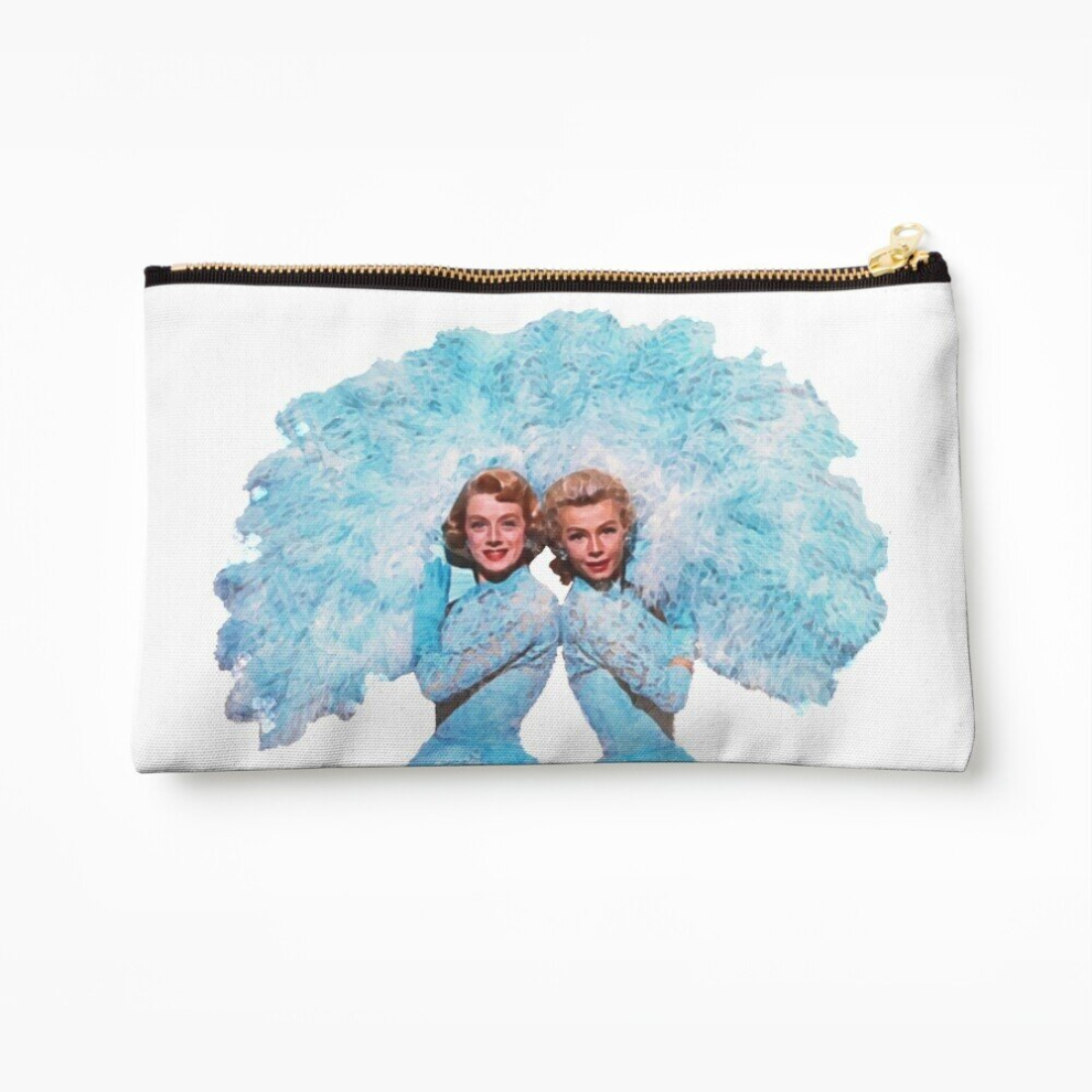 Whibos Makeup Bag Sisters - Watercolor Cosmetic Organizer Tyvek Paper Bags Zipper Pouch