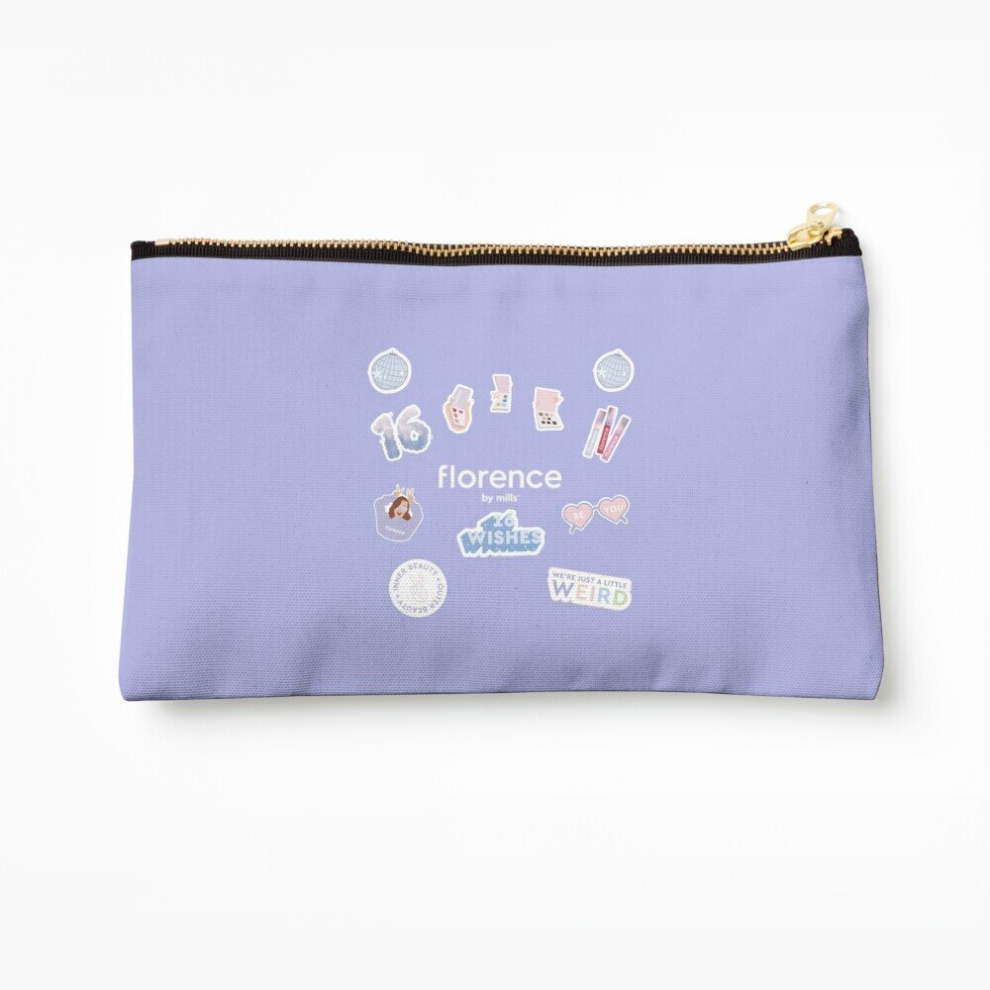Whibos Makeup Bag Florence By Mills 16 Wishes Cosmetic Organizer Tyvek Paper Bags Zipper Pouch