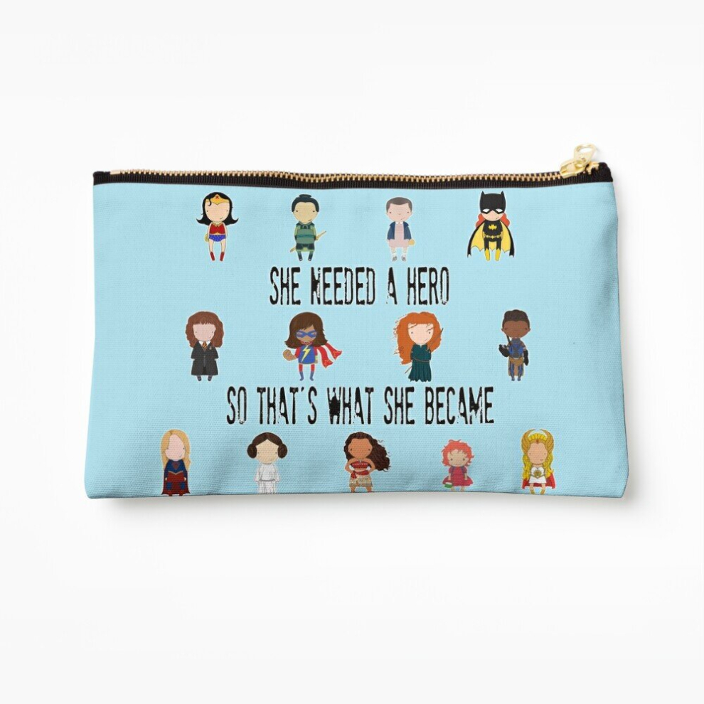 Whibos Makeup Bag So That's What She Became Cosmetic Organizer Tyvek Paper Bags Zipper Pouch