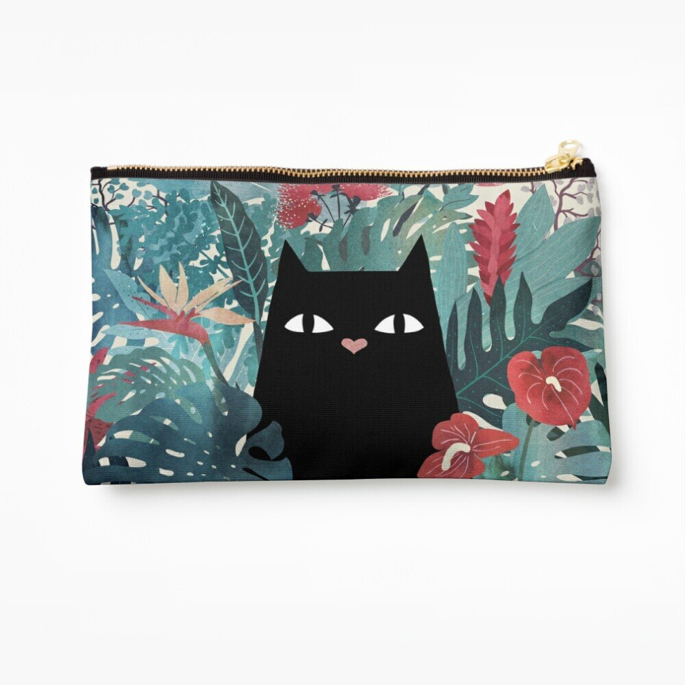 Whibos Makeup Bag Popoki Cosmetic Organizer Tyvek Paper Bags Zipper Pouch