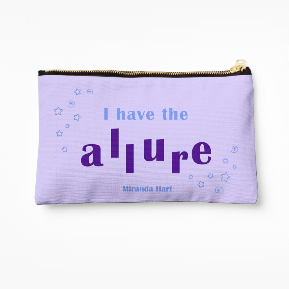 Whibos Makeup Bag I Have The Allure Cosmetic Organizer Tyvek Paper Bags Zipper Pouch