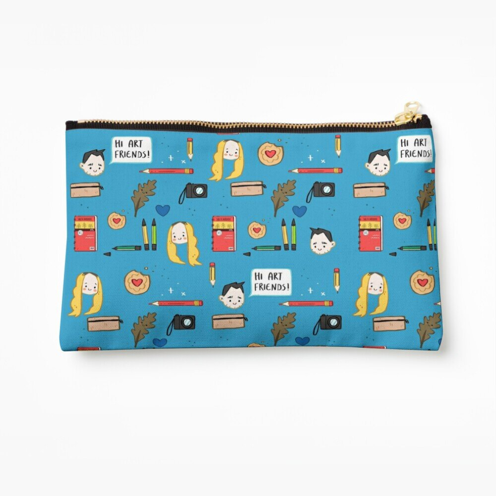 Whibos Makeup Bag Doodledate Stuff! Cosmetic Organizer Tyvek Paper Bags Zipper Pouch