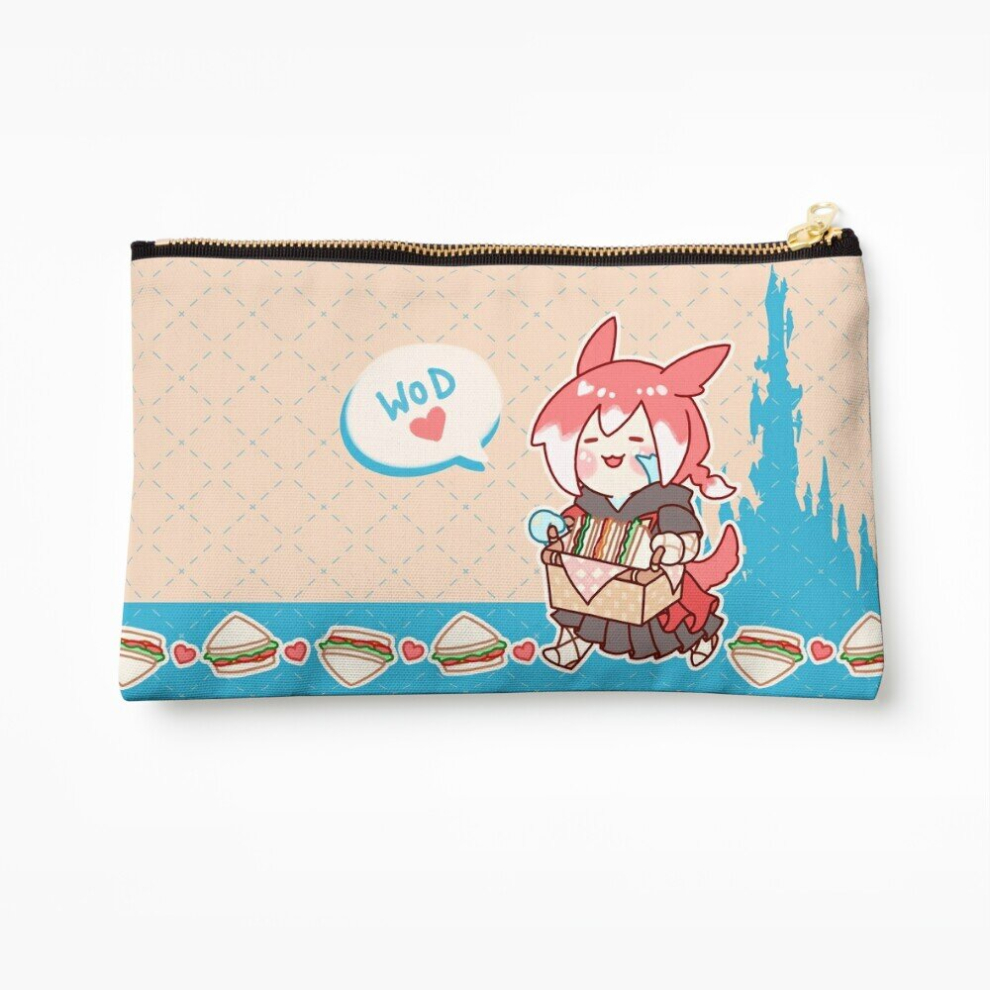 Whibos Makeup Bag Crystal Exarch Snack Time Pouch Cosmetic Organizer Tyvek Paper Bags Zipper Pouch