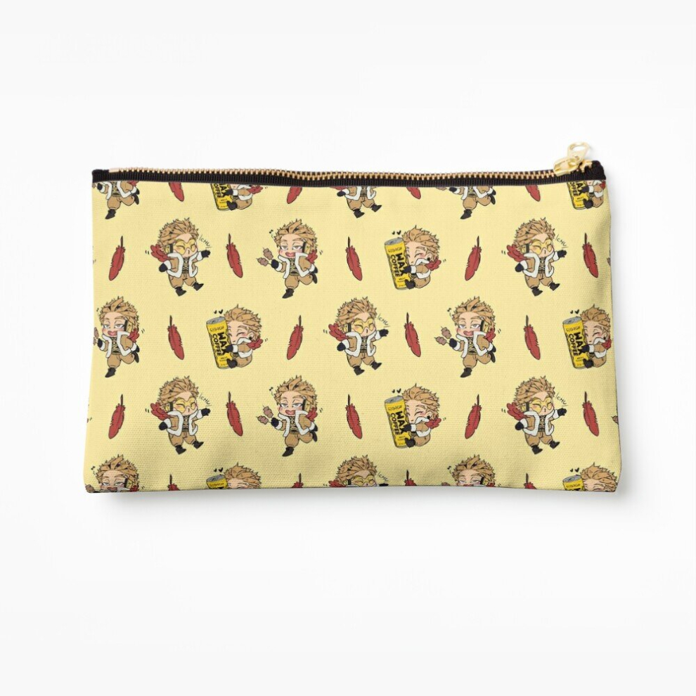 Whibos Makeup Bag Chibi Hawks Cosmetic Organizer Tyvek Paper Bags Zipper Pouch