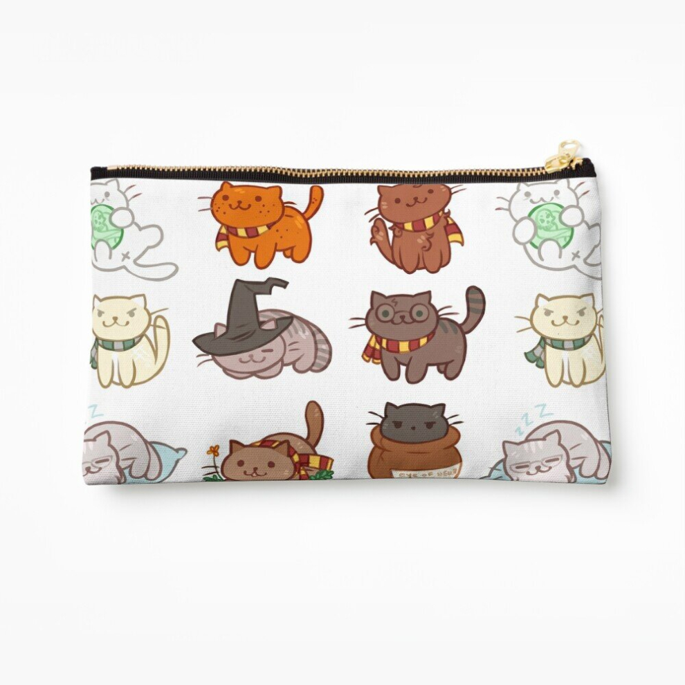 Whibos Makeup Bag Hairy Pawtter Cosmetic Organizer Tyvek Paper Bags Zipper Pouch