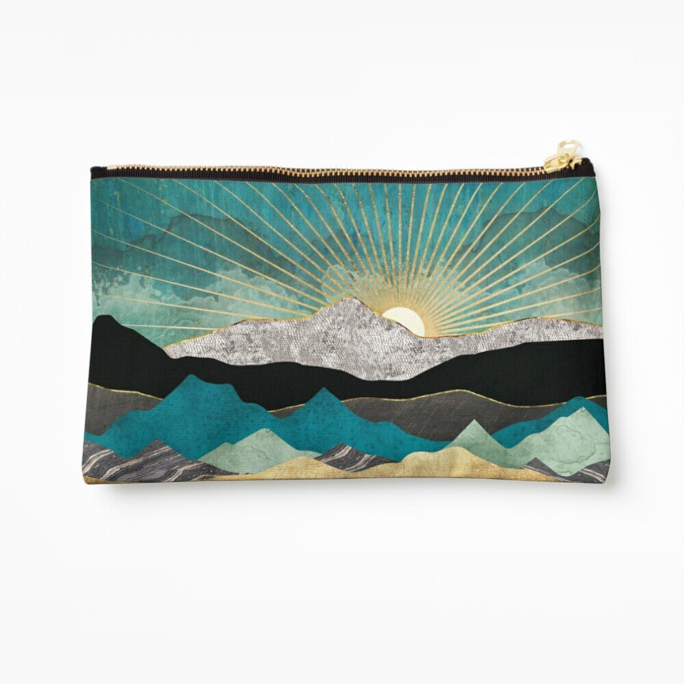 Whibos Makeup Bag Peacock Vista Cosmetic Organizer Tyvek Paper Bags Zipper Pouch