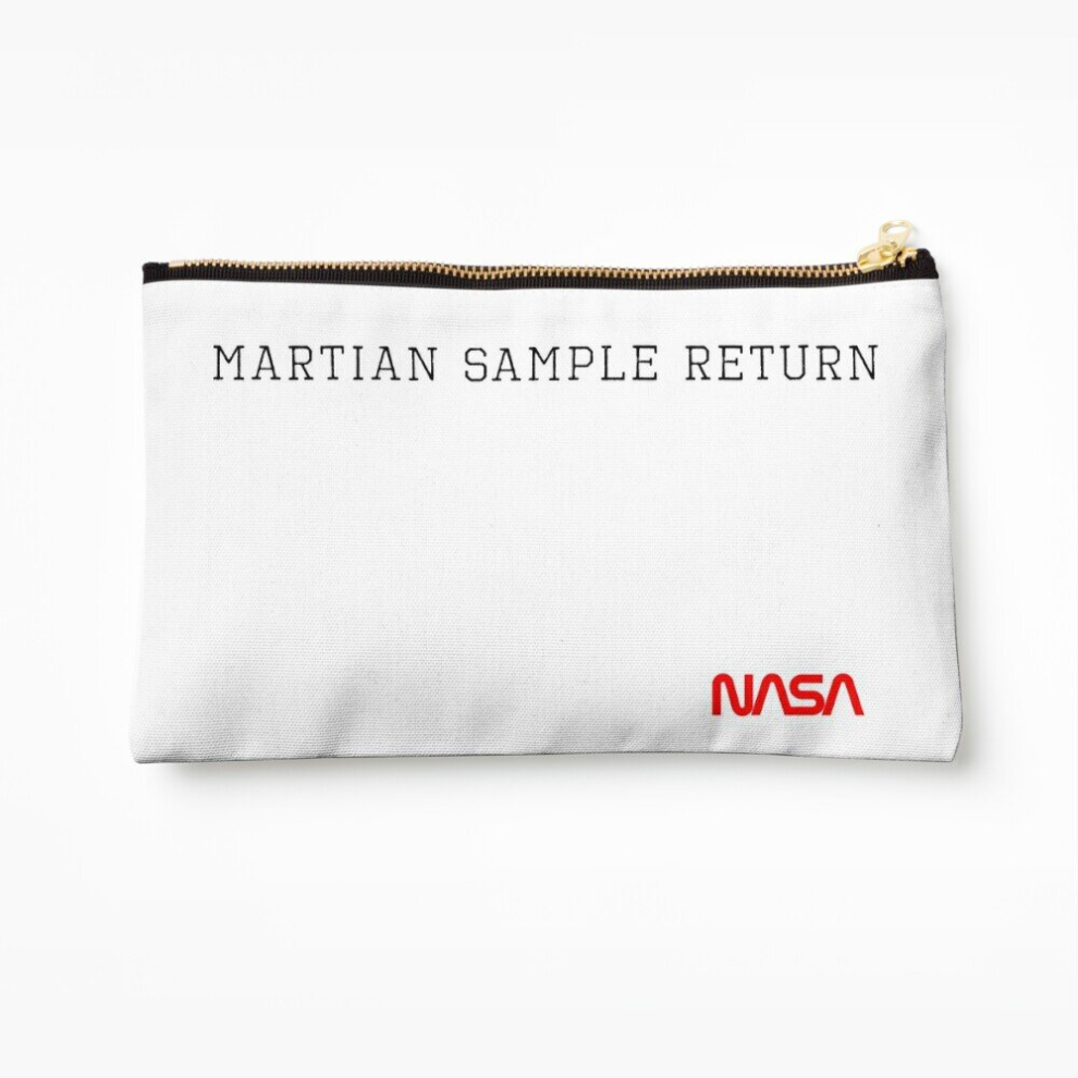 Whibos Makeup Bag Martian Sample Return Cosmetic Organizer Tyvek Paper Bags Zipper Pouch