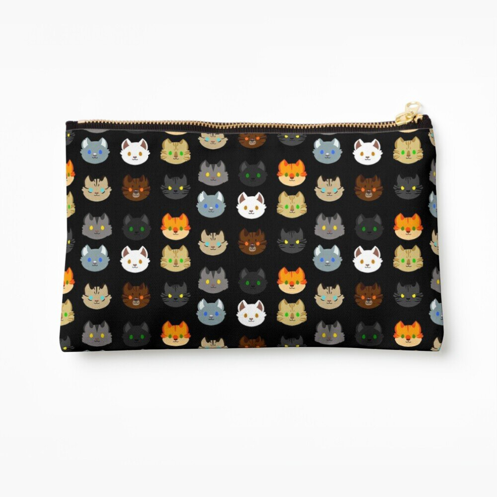 Whibos Makeup Bag Thunderclan Cosmetic Organizer Tyvek Paper Bags Zipper Pouch