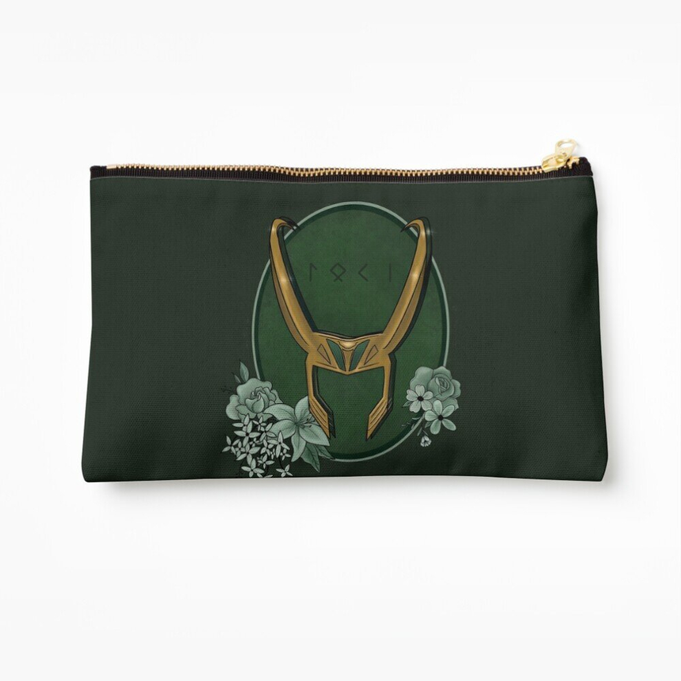 Whibos Makeup Bag God Of Mischief Cosmetic Organizer Tyvek Paper Bags Zipper Pouch