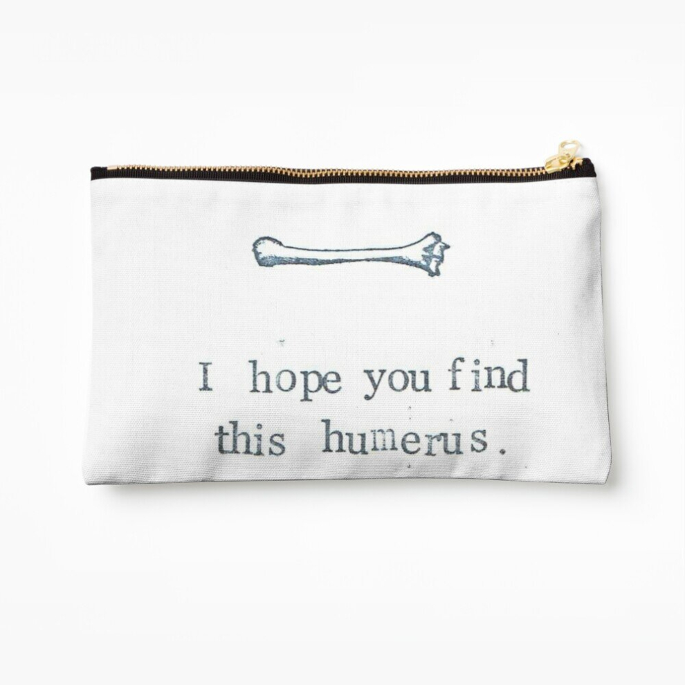 Whibos Makeup Bag I Hope You Find This Humerus Cosmetic Organizer Tyvek Paper Bags Zipper Pouch
